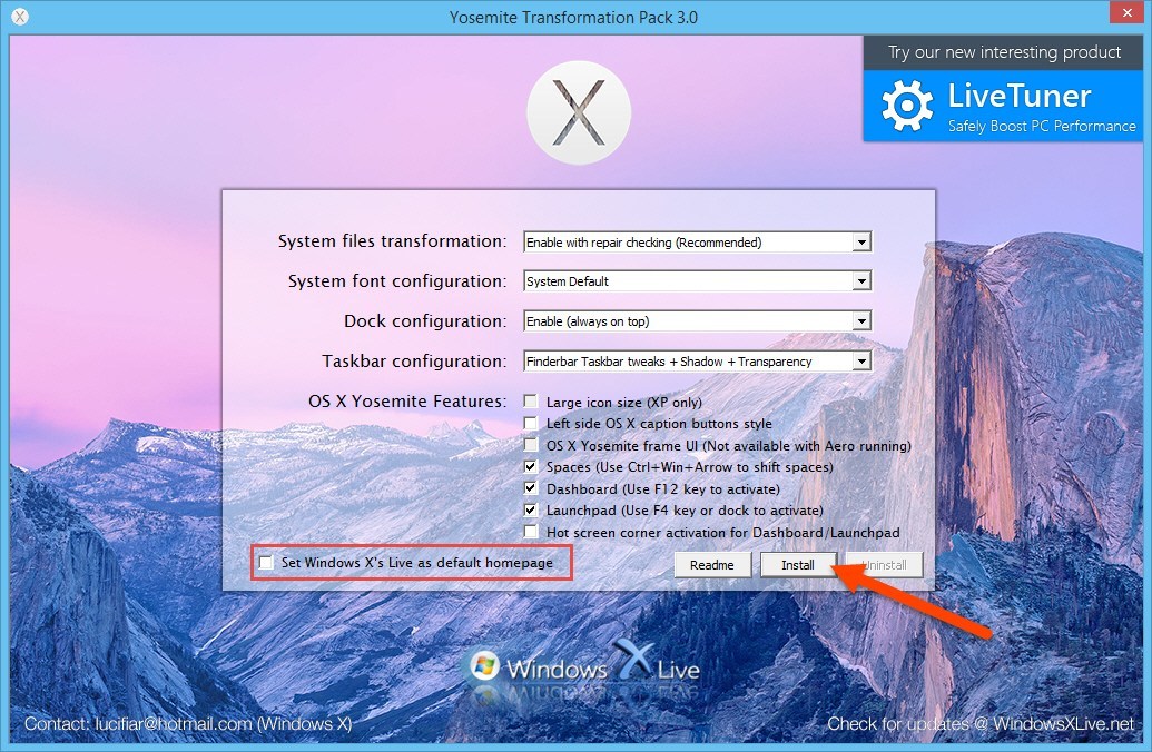 Os x yosemite transformation pack for windows 10 download